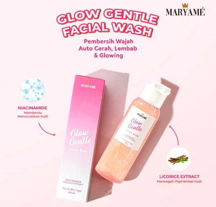 Viral di TikTok! Produk dari Konten Kreator Dewi Hani Jayanti, Maryame Glow Gentle Facial Wash, Laris Manis di Pasaran