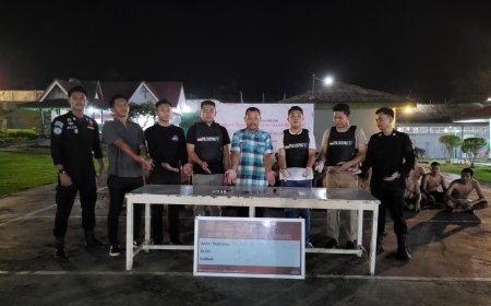 Rutan Kelas IIB Rengat Gelar Razia Cegah Masuknya Barang Terlarang Pasca Kunjungan Idul Fitri