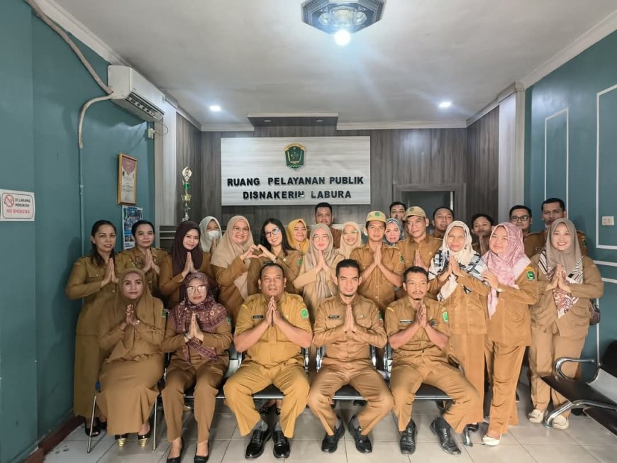 ASN Pemkab Labura Kembali Aktif Usai Libur Idul Fitri: Disnaker Tunjukkan Kedisiplinan dan Pelayanan Prima