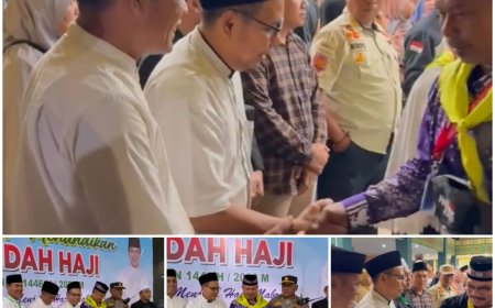 Pelepasan Jamaah Haji Kloter 08 Asal Pelalawan: Penuh Haru dan Doa di Masjid Ulul Azmi
