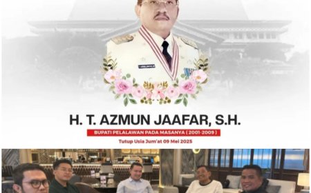Pelalawan Berduka, H. Tengku Azmun Jaa'far, S.H. – “Bapak Pembangunan” Tutup Usia,  H. Zukri: “Kita Kehilangan, Beliau Orang Baik”