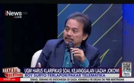 Roy Suryo Tuding UGM Ubah Data Dekan demi Dukung Keaslian Ijazah Jokowi