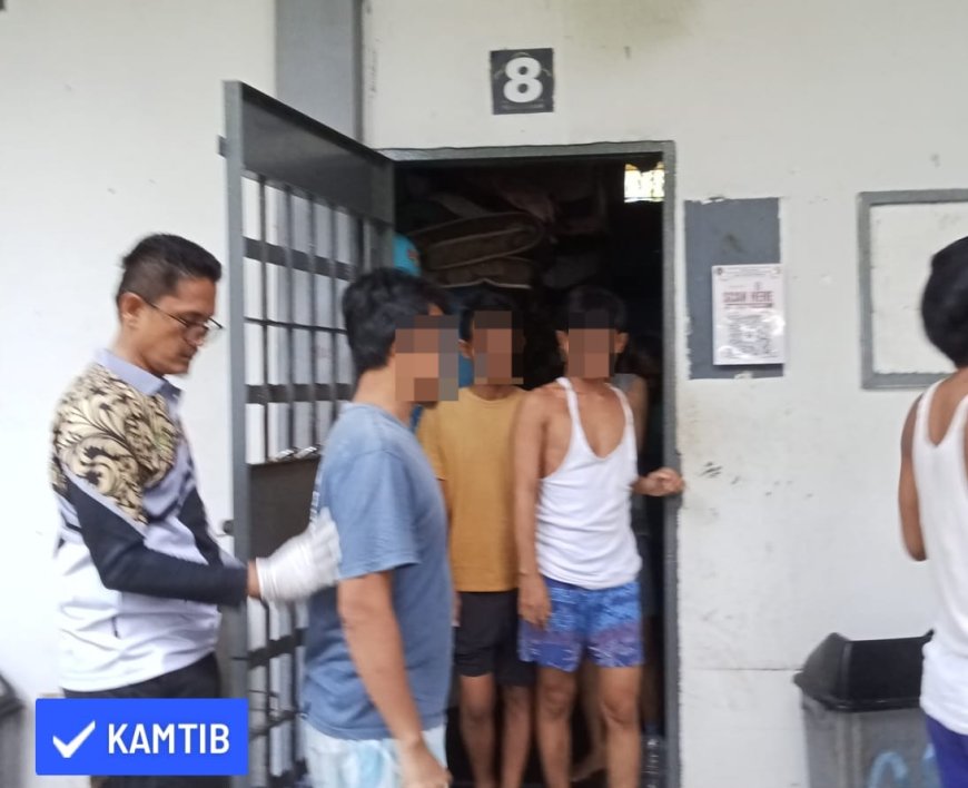 Lapas Kelas IIA Bangkinang Gencar Lakukan Razia, Tindaklanjuti Arahan Menteri Imigrasi dan Pemasyarakatan
