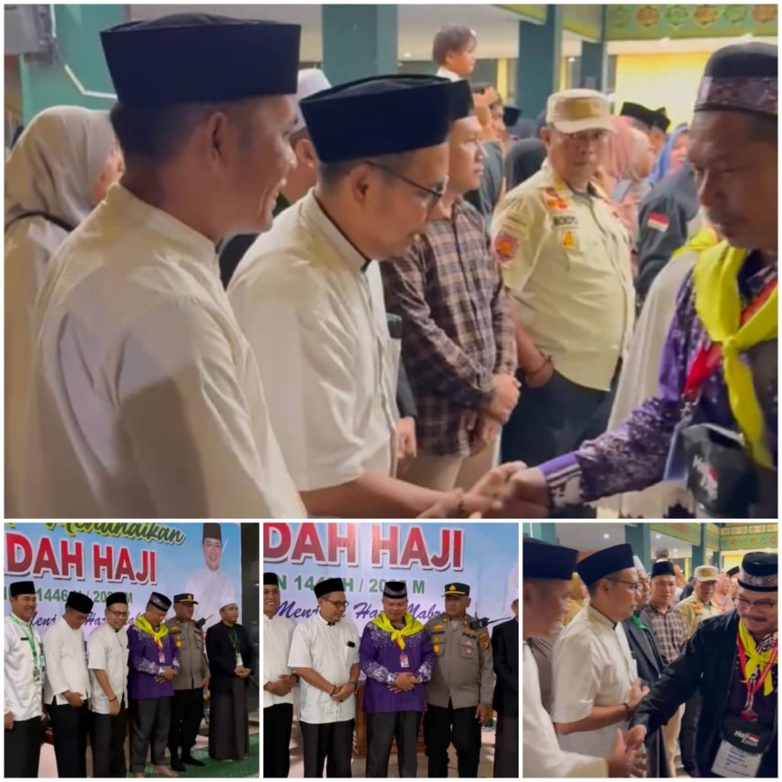 Pelepasan Jamaah Haji Kloter 08 Asal Pelalawan: Penuh Haru dan Doa di Masjid Ulul Azmi