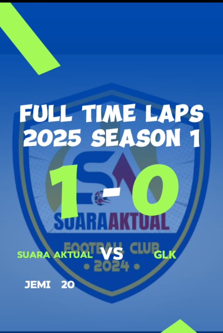 Debut Sempurna! Suara Aktual FC Taklukkan GKL FC di Lapangan Matador
