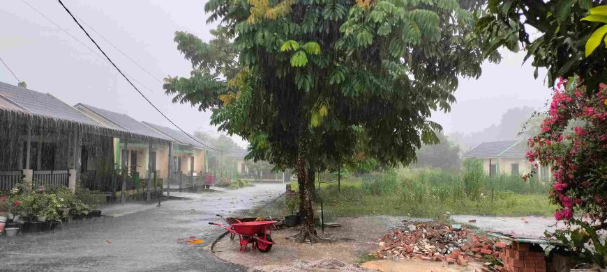 Riau Siaga Hujan: BMKG Peringatkan Potensi Petir dan Angin Kencang Hari Ini
