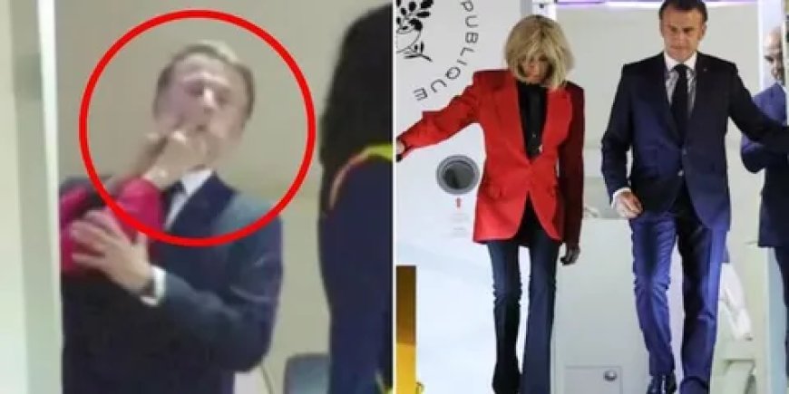 Insiden Di Pesawat Presiden Prancis: Video Interaksi Macron Dan Istri Jadi Sorotan Dunia