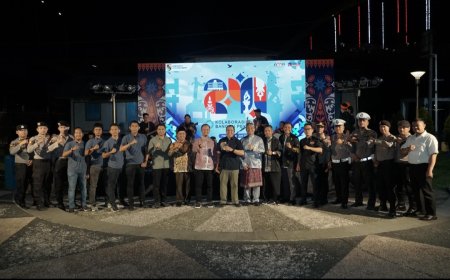 Wako Pekanbaru Launching Logo Hari Jadi Ke-241, Warna Biru-oranye Simbol Semangat Dan Kedamaian
