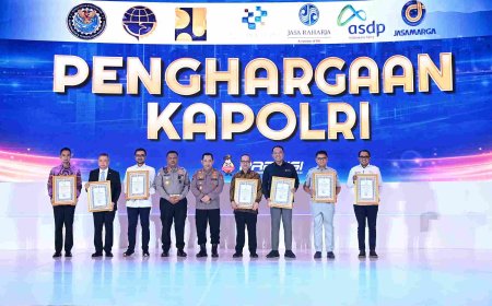 Jasa Raharja Terima Penghargaan Kapolri atas Dukungan Operasi Ketupat 2025