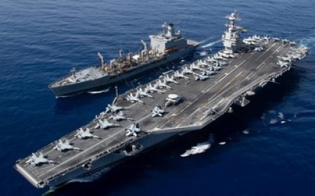 AS Kian Dekat Terlibat Langsung: USS Ford Menuju Mediterania, Tanda Perang Iran-Israel Makin Memanas