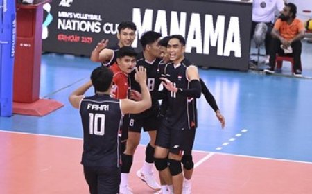 Indonesia Hadapi Pakistan di Perempat Final AVC Nations Cup 2025