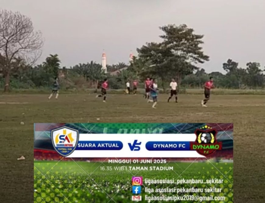 Taktik Matang, Gol Menghilang: SuaraAktual FC dan Dynamo FC Berbagi Angka di Taman Stadion