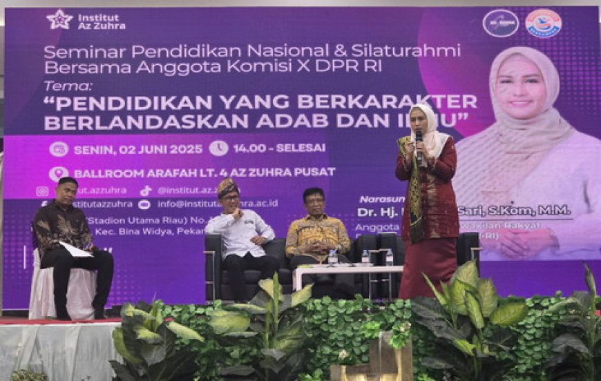 Berilmu Tinggi, Berakhlak Luhur: Visi Karmila Sari untuk Pendidikan Riau