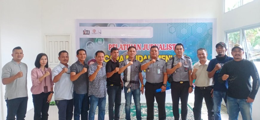 Lapas Narkotika Kelas IIB Pekanbaru Pererat Sinergi Bersama PWI Kota Pekanbaru