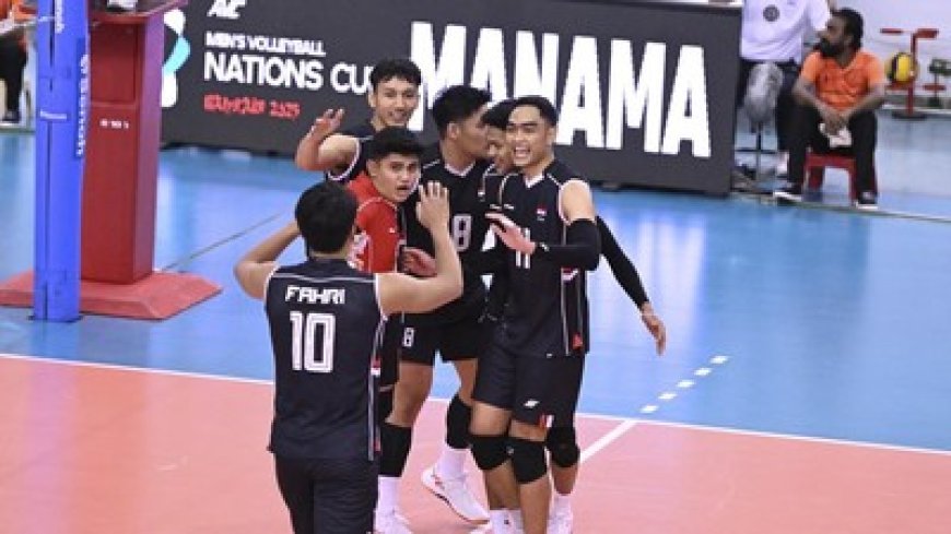 Indonesia Hadapi Pakistan di Perempat Final AVC Nations Cup 2025