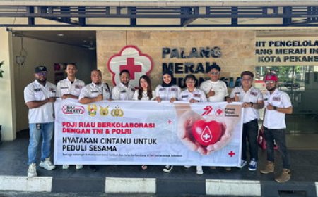 Baksos Donor Darah Bersama TNI-Polri, Ketua Pengda PDJI: Pengurus dan Member PDJI Sangat Antusias