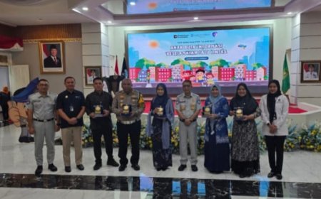 Jasa Raharja Riau Kukuhkan 125 Siswa sebagai Anak Duta Informasi Keselamatan Lalu Lintas