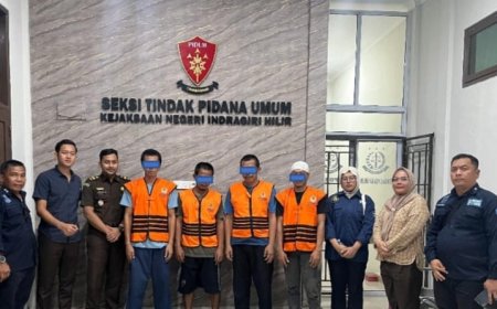 Empat Pelaku Illegal Logging di TN Bukit Tigapuluh Dilimpahkan ke Kejaksaan, Proses Hukum Terus Bergulir