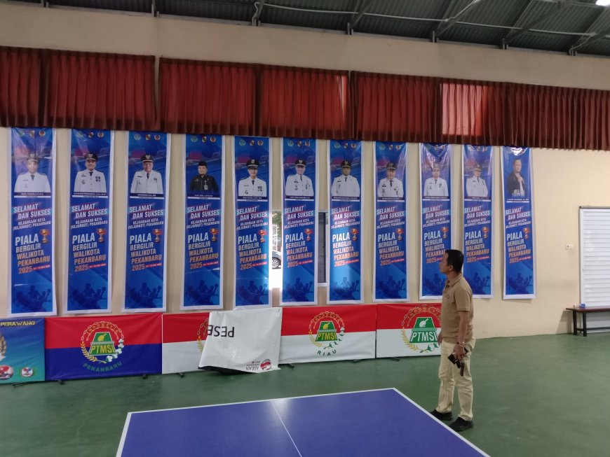 Digelar Besok, Persiapan Pelantikan PTMSI Pekanbaru Sudah 90 Persen