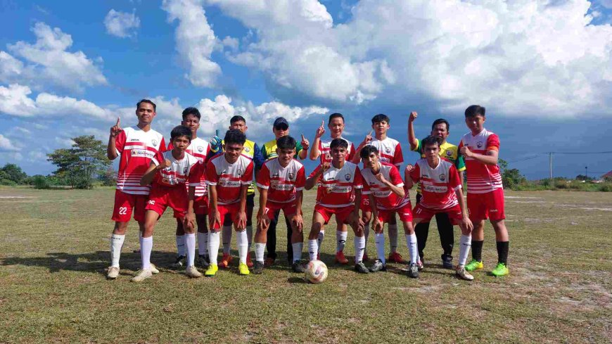 Suaraaktual FC Tundukkan Rameind Calcio FC Lewat Gol Tunggal Andre