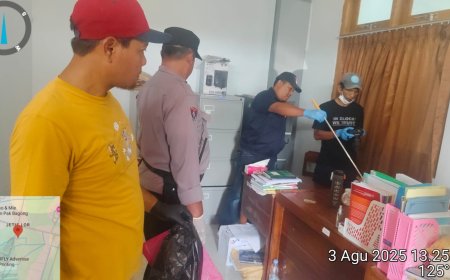 Pencurian di SD MI Bina Umat Sleman, Uang Puluhan Juta Raib