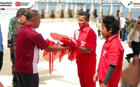 Pertamina Patra Niaga Semarakkan HUT ke-80 RI dengan Aksi Serentak dari Laut Wakatobi hingga Pedalaman Kalimantan
