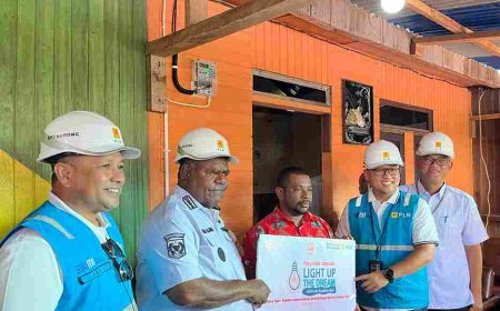 PLN Berikan Kado HUT RI ke-80: 2.821 Keluarga Prasejahtera Nikmati Listrik Gratis