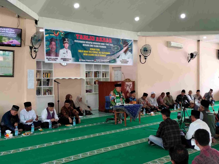 Pererat Ukhuwah di Perantauan, PKKS Riau Gelar Tabligh Akbar Bersama Buya Ristawardi
