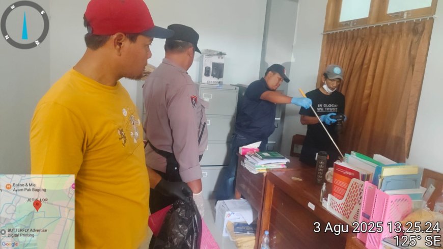 Pencurian di SD MI Bina Umat Sleman, Uang Puluhan Juta Raib