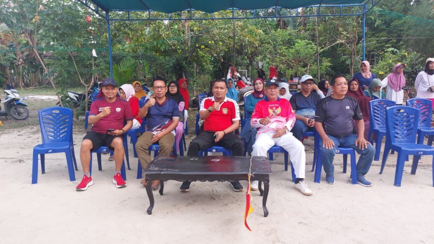 Camat Kulim dan Ketua KNPI Ajak Warga Jaga Persatuan dalam Peringatan HUT RI ke-80