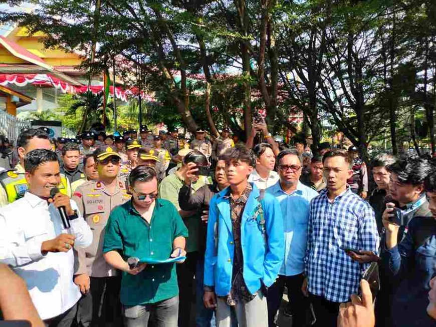 Mahasiswa Cipayung Plus Bersama Elemen Masyarakat Desak DPRD Riau Bentuk Pansus Usut Defisit APBD Rp1,8 Triliun
