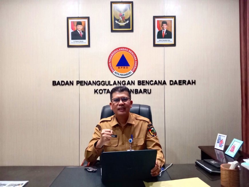 Fokus Mitigasi dan Kolaborasi, Iwa Gemino Dilantik Sebagai Kepala BPBD Kota Pekanbaru