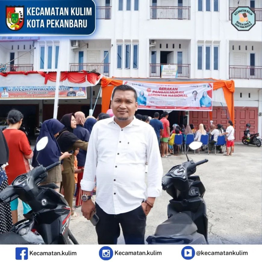 Camat Kulim Ajak Warga Ramaikan Doa Bersama di Masjid Paripurna Raudhatul Solihin