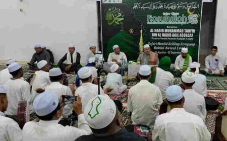 Safari Maulid Nabi 1447 H di Masjid Jamiul Barokah, Momentum Memperkuat Kecintaan kepada Rasulullah SAW
