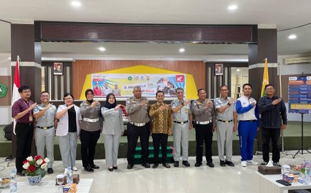 Jasa Raharja Riau Sosialisasi Keselamatan Lalu Lintas di Unilak