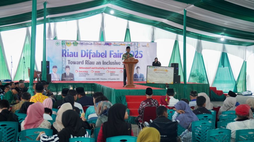 Riau Difabel Fair 2025; Hidimu dan UMRI Deklarasikan Kampus Ramah Difabel
