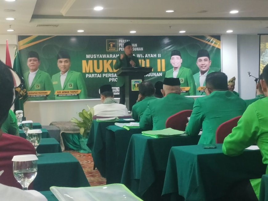 PPP Riau Gelar Mukerwil II: Dorong Transformasi Digital dan Konsolidasi Partai