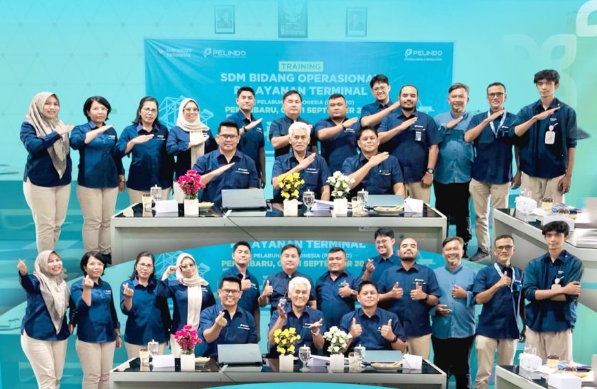 PT Pelabuhan Indonesia (Persero) Regional 1 Pekanbaru Gelar Training SDM Operasional Terminal