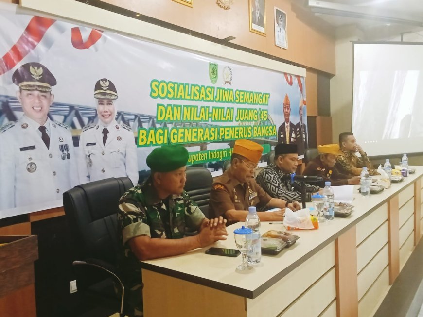 DPD LVRI Riau Gelar Sosialisasi Jiwa Semangat Juang ’45 di Tembilahan