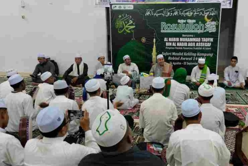 Safari Maulid Nabi 1447 H di Masjid Jamiul Barokah, Momentum Memperkuat Kecintaan kepada Rasulullah SAW