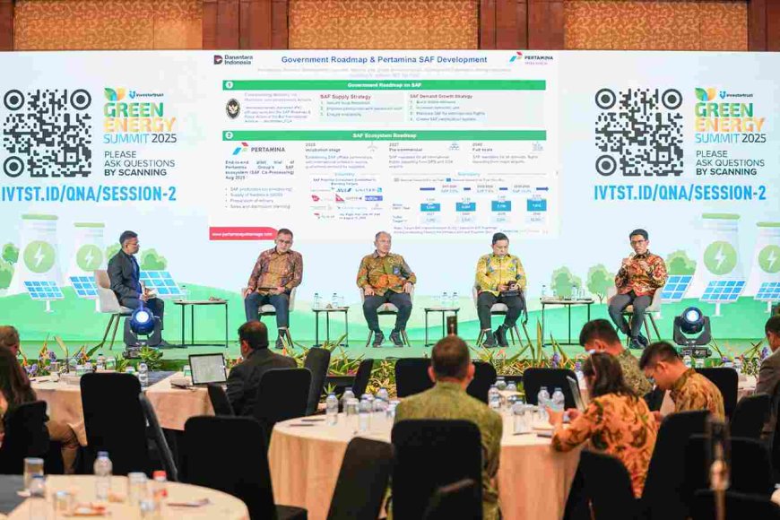 Pertamina Patra Niaga Percepat Transisi Energi Hijau, SAF Jadi Fokus Utama