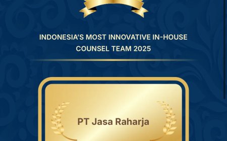 Jasa Raharja Raih Penghargaan Inovasi Hukum Terbaik di Ajang IHCA 2025