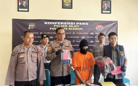 Pelaku Jambret Babak Belur Dihajar Warga di Mlati, Sleman