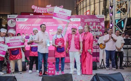 Mei Mei Tanujaya Raih Juara 1 Bright Gas Cooking Competition 2025