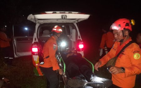 Dua Peserta Diklatsar LRB PWM DIY Dievakuasi dari Lereng Gunung Merapi