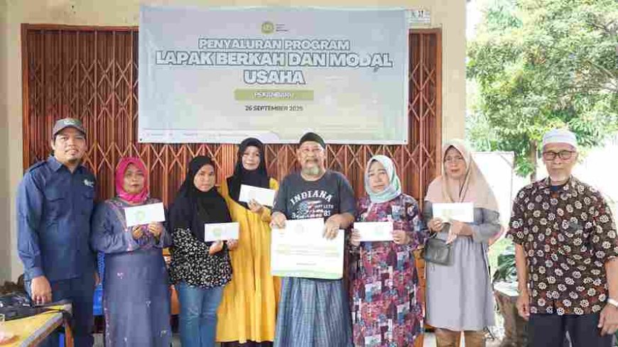 IZI Riau Salurkan Bantuan Modal Usaha, Dukung UMKM Mandiri di Pekanbaru