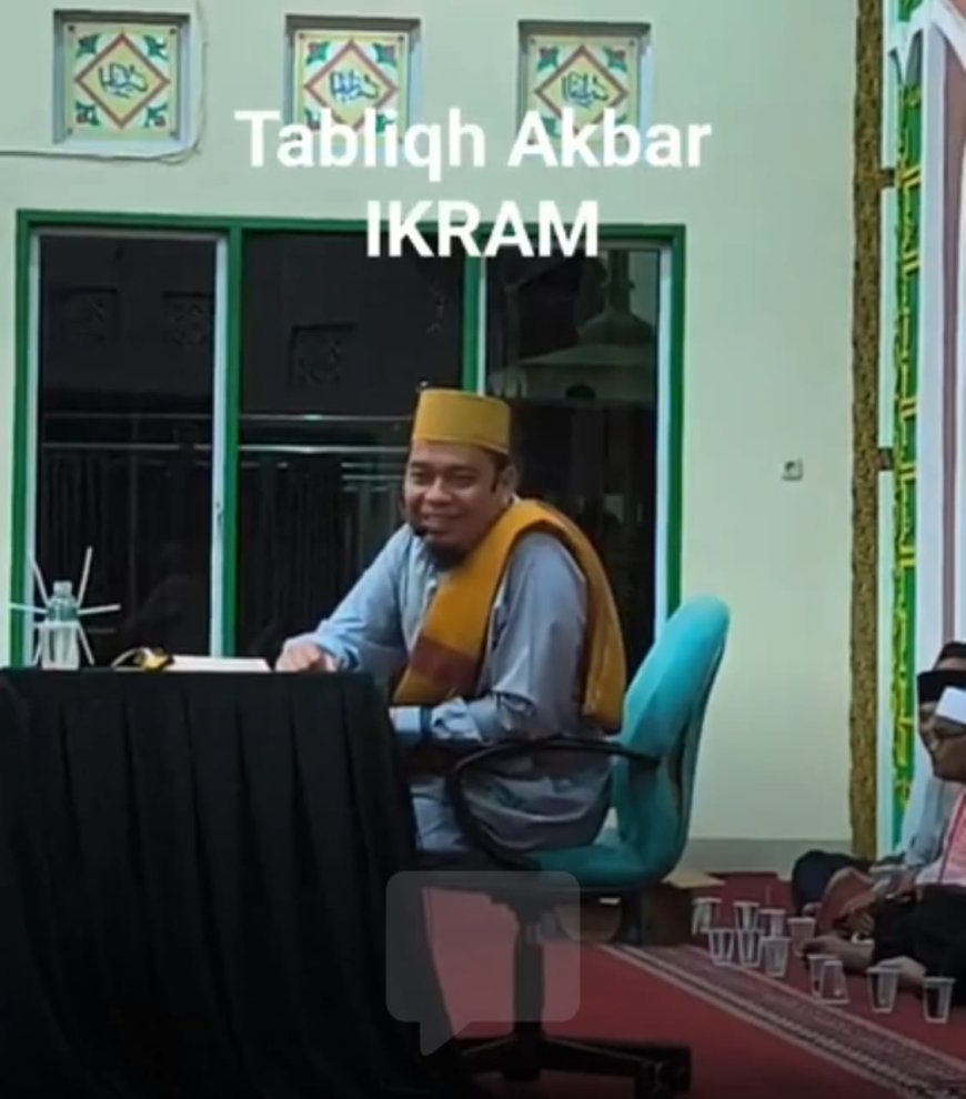 Tabliqh Akbar Maulid Nabi di Masjid Al Mustaqim, Remaja IKRAM Buktikan Semangat Pemuda Makmurkan Masjid