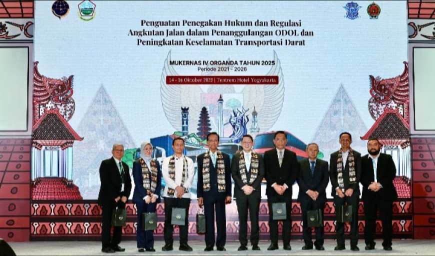 Jasa Raharja Perkuat Sinergi dengan Organda dalam Mukernas IV 2025 di Yogyakarta