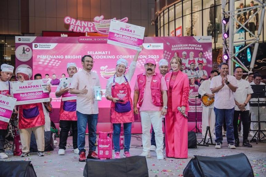 Mei Mei Tanujaya Raih Juara 1 Bright Gas Cooking Competition 2025