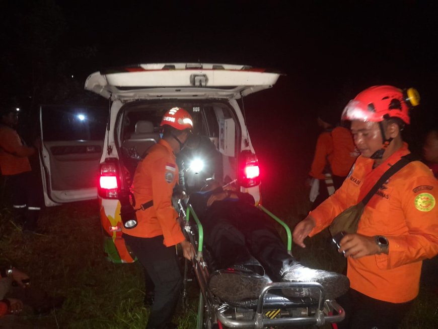 Dua Peserta Diklatsar LRB PWM DIY Dievakuasi dari Lereng Gunung Merapi